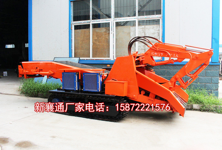 履帶扒渣機